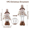 Telescopic Christmas Doll Merry Christmas Decorations For Home 2025