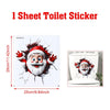 Christmas Snowman Toilet Sticker Merry Christmas Party Decoration 2025 Xmas Bathroom Decor Navidad Natal New Year Gift 2026