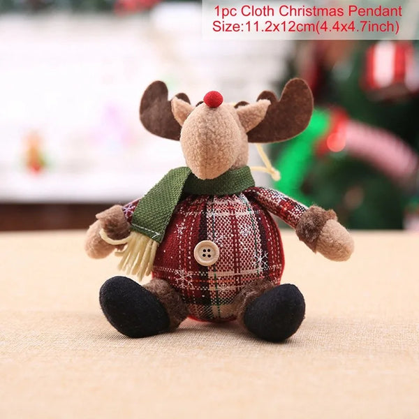 Telescopic Christmas Doll Merry Christmas Decorations For Home 2025