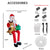 9.5FT Inflatable Christmas Santa Claus Decoration Reindeer Gift LED Home Ornament Christmas Gifts Supplies Toy Xmas Yard Decor