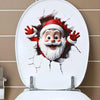 Christmas Snowman Toilet Sticker Merry Christmas Party Decoration 2025 Xmas Bathroom Decor Navidad Natal New Year Gift 2026