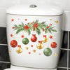 Christmas Snowman Toilet Sticker Merry Christmas Party Decoration 2025 Xmas Bathroom Decor Navidad Natal New Year Gift 2026