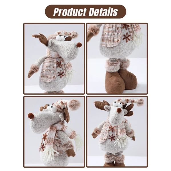 Telescopic Christmas Doll Merry Christmas Decorations For Home 2025