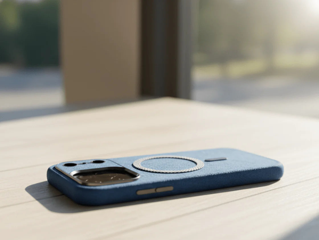 3D Glitter Vintage Leather Case for iPhone