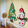 DIY Felt Christmas Tree & Snowman Set – The "Toddler-Safe" Holiday Activity