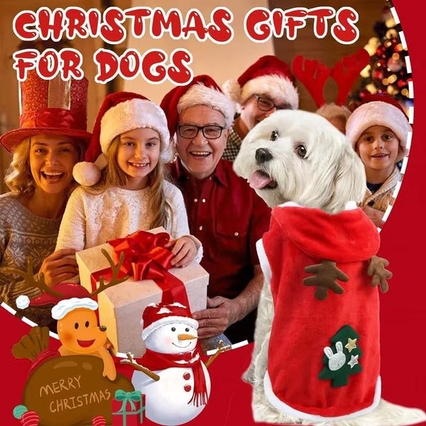 Cozy "Reindeer" Christmas Costume for Dogs & Cats – Soft, Warm & Easy to Wear