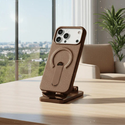 Iphone 17 Pro Max Mobile Case with Ring Kickstand