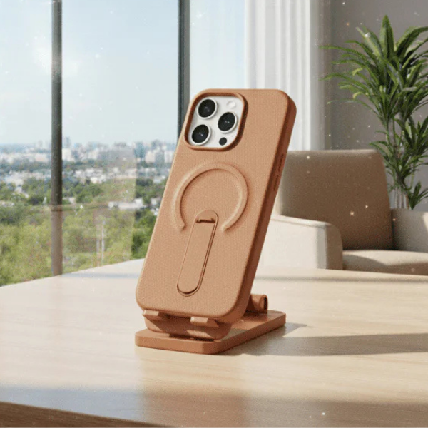 Iphone 17 Pro Max Mobile Case with Ring Kickstand