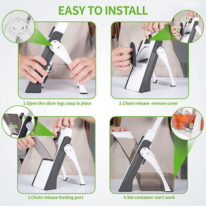4 in 1 Manual Vegetable Cutter