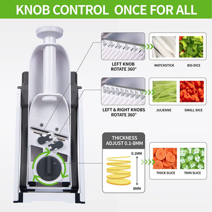 4 in 1 Manual Vegetable Cutter