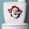 Christmas Snowman Toilet Sticker Merry Christmas Party Decoration 2025 Xmas Bathroom Decor Navidad Natal New Year Gift 2026