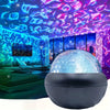 1PC Star Projector Night Light - USB Powered Galaxy Lamp with Remote Water Ripple & RGB Color Changing for Home Decor