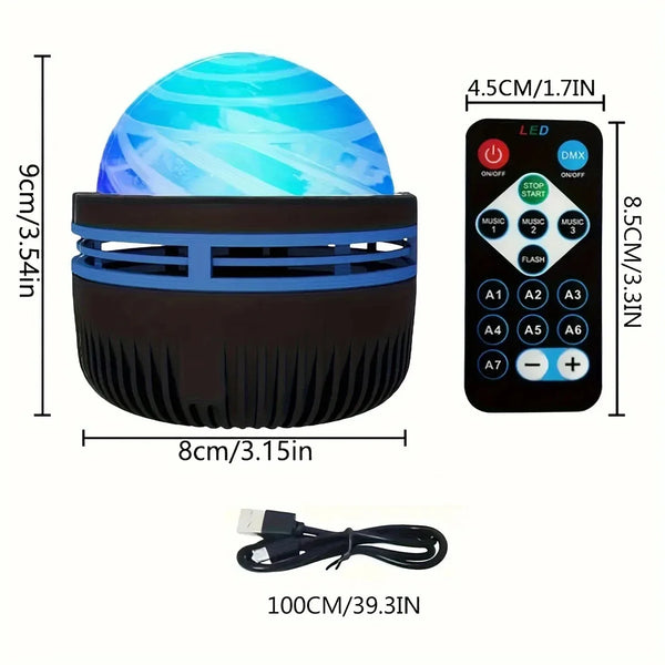 Northern Lights Starry Sky Projector LED Night Light with Remote Control USB A variety of styles for Home Bedroom Party Decor