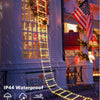 1.5/3M Christmas Decoration LED Santa Claus Climbing Ladder Light USB Plug 8 Flashing Modes