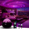 Galaxy starry sky LED projector USB nightlight, bedroom, party, Christmas, wedding atmosphere decorative lights.
