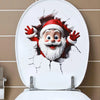 Christmas Snowman Toilet Sticker Merry Christmas Party Decoration 2025 Xmas Bathroom Decor Navidad Natal New Year Gift 2026