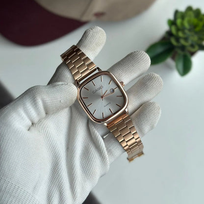 Elegant Casio Square Watch
